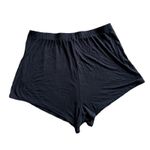 SKIMS  Lounge Shorts Black Size XL Sleep Inner Drawstring Rayon Spandex Comfy Photo 2