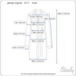 shirt dress striped pastel blue pink white matching belt Photo 1