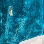 Lilly Pulitzer  Turquoise Skipper Sherpa Pullover - size Small Photo 6