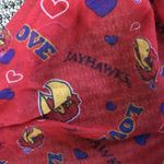Kansas Jayhawks Basketball Polyester Scarf Loop Photo 1