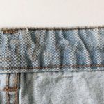 Delia's Delia’s High Waist Distressed Jean Shorts Light Wash Size 5 Photo 6