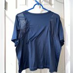 Nike Navy Blue Yoga Tshirt Photo 1