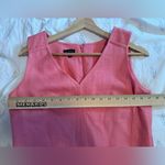Talbots  Women Pink Tweed V-Neck business Sheath Sleeveless Dress‎ size 8 Photo 7