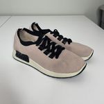 Bata Pink Black Sock Slip On Sneakers Womens Size 37 Photo 0