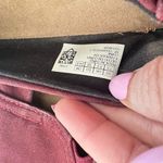 Toms Alpargata Slip On Sneakers Shoes Size 7.5 Red Maroon Canvas Womens Casual Photo 2