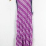 Free People Azalea Topsy Turny Purple Stripe Tunic Dress Small Photo 9