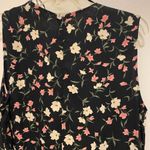 Lulus Women’s Sleeveless Tank Jumpsuit M Medium Black Print Floral Chest 38” Photo 6