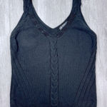 Black Sweater Knit Camisole XL Photo 0
