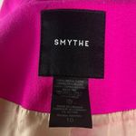 Smythe Neon Pink Single Breasted Wool Blazer Pointed Collared Jacket Size 10 Photo 8