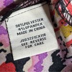 Vintage 80s 90s SpaceGirly Ikat Print Blazer‎ Jacket Multicolor Medium Pink Photo 10