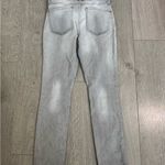 DKNY  Jeans Light Grey Denim Skinny Jeans Photo 3
