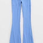 Aerie Offline Real Me Super Flare Pocket Leggings Hi-Rise Photo 1