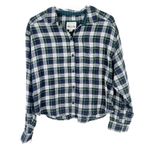 American Eagle NWT  Plaid Long Sleeve Buttondown Flannel Shirt Size Medium M NEW Photo 0