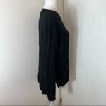 Gap  Black Crewneck Knit Sweater | Classic Long Sleeve Pullover. Size S Photo 7