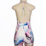 Tea & Cup  Watercolor Backless Romper Photo 1