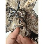 Women’s New York City Design Co Blouse Size L Paisley Sheer V Photo 4