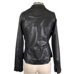 Harley Davidson Womens Moto Biker Jacket Size Medium Black Photo 3