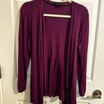 Torrid Open Front Drape Cardigan Burgundy Size 2X Photo 0