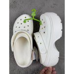 Crocs NWT  Crush Clog Women's Size 10 Men's 9 White Platform Comfort Shoes‎ Photo 3