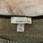 Allison Joy Allison‎ Joy Womens Plaid Knit Blouse Top Houndstooth Bell Sleeves Size Small Photo 3