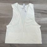 Urban Outfitters seamless ivory v neck bra top Photo 0