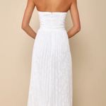 Lulus Midi Dress White Photo 1