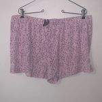 Jane & Bleecker  Pink Star-Patterned Women's Pajama Shorts Photo 1