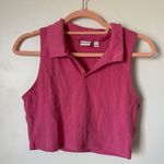 Aritzia  pink polo crop top tank Photo 0