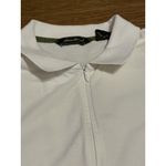 Eddie Bauer ‎ Shirt Women’s Large White Polo Short Sleeve Pima Cotton Preppy Golf Photo 9