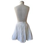 Free People Ivory Lace Crochet A Line Skater Mini Skirt NWT XS Photo 1