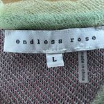 Endless Rose Color Block Knit Metallic Tank Photo 2