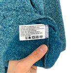 Orvis 1/4 Zip Knit Pullover Sweater Teal Blue Green S Photo 5