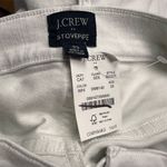 NWT J. Crew Factory Women's White Stovepipe Straight Jeans Size 33 Photo 5