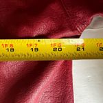 Pelle red leather M mid length trench vintage retro outdoor 70s 80s Size M Photo 11