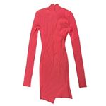 David Koma x FWRD Long Sleeve Mini Dress in Red Photo 4