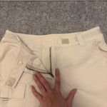 J.Jill Beige Cargo Chino Shorts with Pockets Photo 3