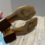 Sam Edelman Gold Wilson Kitten Heel Sandals Size 6M Holiday Party Metallic Photo 4