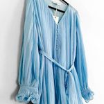Endless Rose ★ NWT “Found Love” Pleated Romper - Powder Blue ★ Photo 13