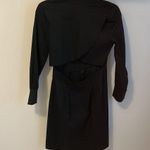 Veronica Beard  Polina Black Shirt Dress Photo 3