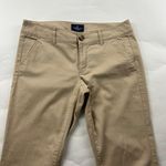 American Eagle LONG Tan Stretch Canvas Kick Boot Pant 6L Photo 1