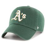 47 Brand Oakland Athletics ' Road Green Clean Up Adjustable Hat Photo 0