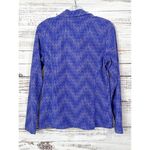 Columbia  Women's Geometric Long Sleeve Glacial Pullover Sweater Purple Sz Medium Photo 11
