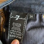 7 For All Mankind  Kimmie Straight Leg Dark Wash Jeans, 24 Photo 9