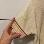 Madewell  Henley Sweater Tee in Rainbow Stripe Photo 2