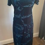 Vintage Kathie Lee Collection Green Velvet two piece Set dress Size Medium  Photo 0