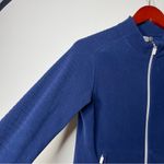 Kjus Women's Maxima Navy fleece full zip Jacket sz S Photo 5