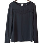 Scotch & Soda ✨ Black Long Sleeve Top Sz Small Blouse✨ Photo 0