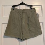 Joie Women's Olive Pleated Shorts Photo 0