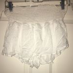 Love Culture  Ivory Flowy Shorts Photo 0