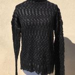 Velvet by graham spencer black & silver sweater 1 Size M Photo 0